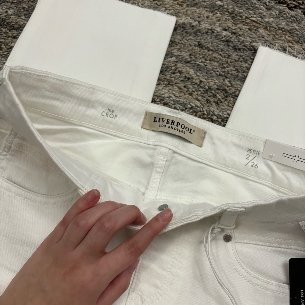 Liverpool Glider Cropped Pull-On Jeans Sz 2/26P NWT | Liverpool Pull-On Cropped- - Picture 8 of 15